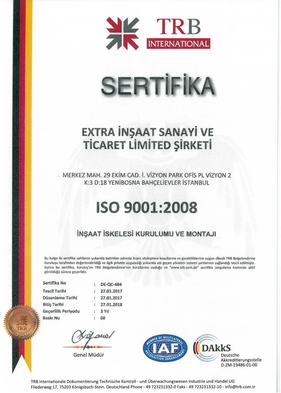 ISO 9001:2008
